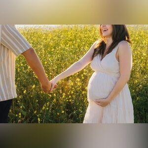 Lush Elegant Cream Wrap Maxi Dress